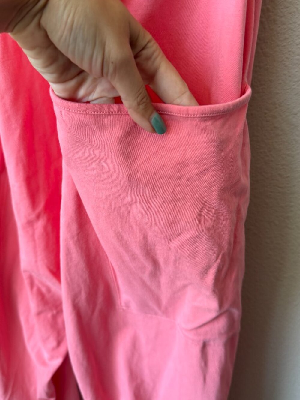 Free People Movement Pink Hot Shot Onesie Jumpsuit Size XL - Picture 5 of 6